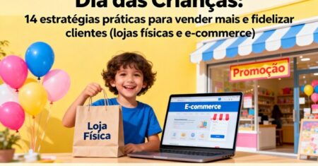 Dia das Crianças (para negócios locais físicos + online)