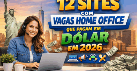 12 sites com Vagas Home Office e que pagam em DÓLAR para se candidatar em 2026